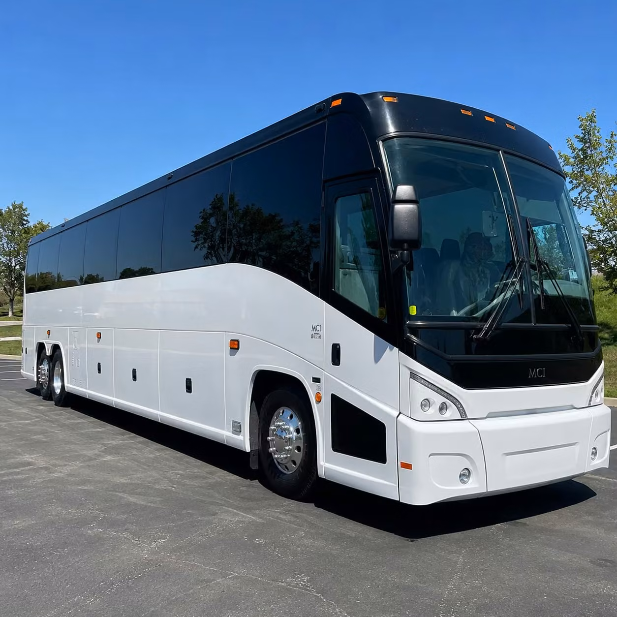 56 passenger charter bus