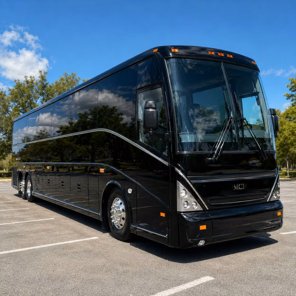 reliable dod compliant charter bus rentals for south shore military operations