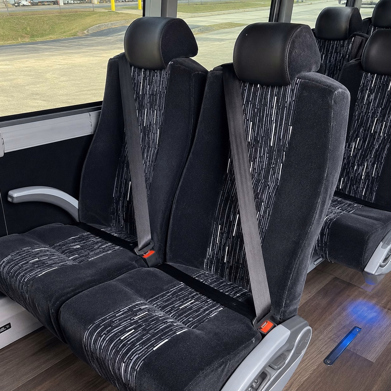 weymouth charter bus interior