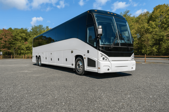 Weymouth Charter Bus 56 Passenger Charter Bus